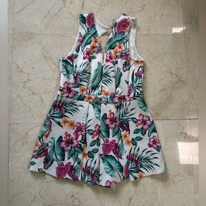 Summer Floral Romper
